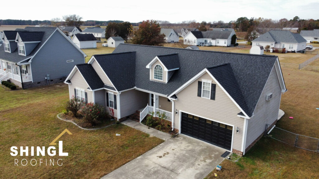 Dark Architectural Shingle Roof