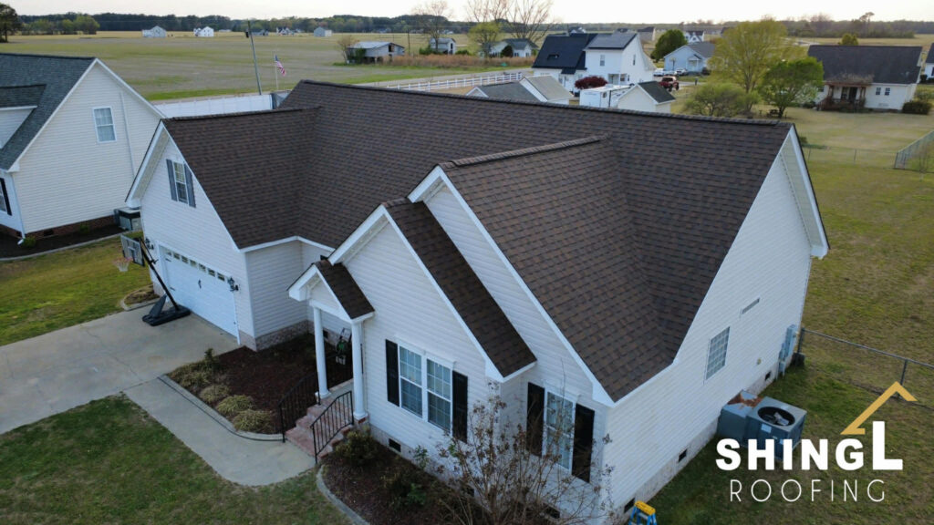 New Asphalt Shingle Roof Detail