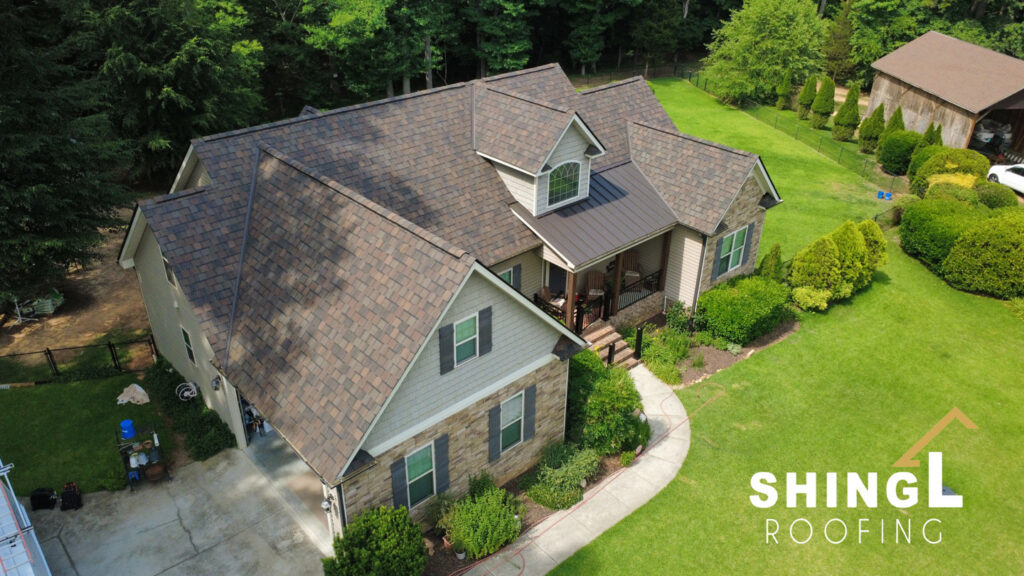 Completed Residential Shingle Roof