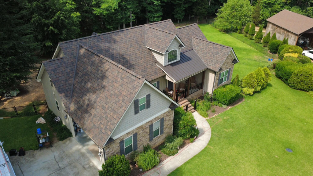 Completed Architectural Shingle Roof