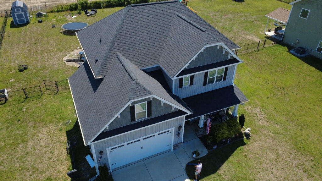 Dark Gray Asphalt Shingle Roof