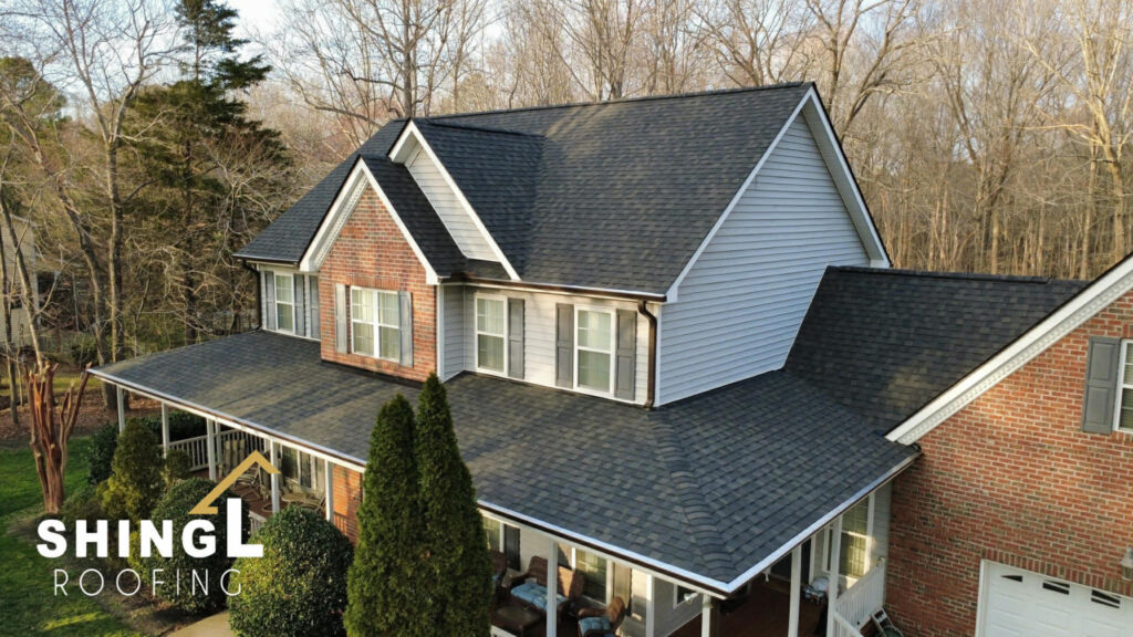Completed Asphalt Shingle Roof